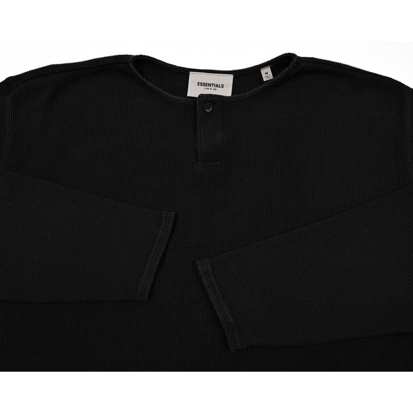 Fear of God Other - Fear of God Essentials Thermal Henley Men's M Waffle Knit Basic Shirt Pullover